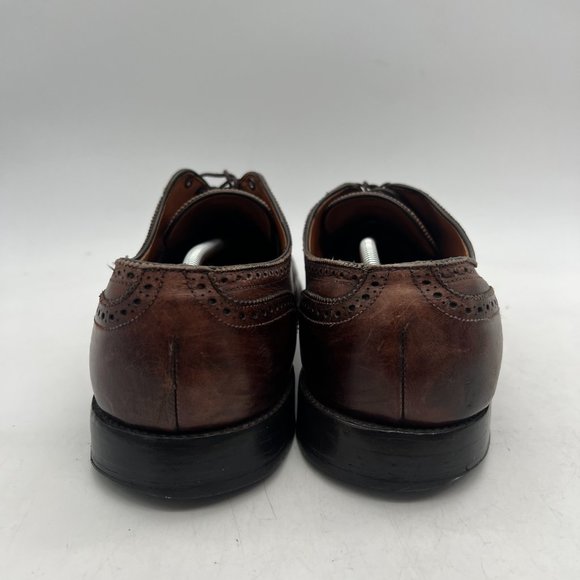 Allen Edmonds Sanford Men`s Size 15 E Leather  Brown Cap Toe Brown Oxford Shoes main image 11